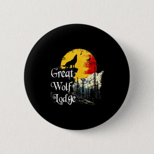 Great Wolf Lodge Lovers Outdoor Adventure Enthusia 6 Cm Round Badge