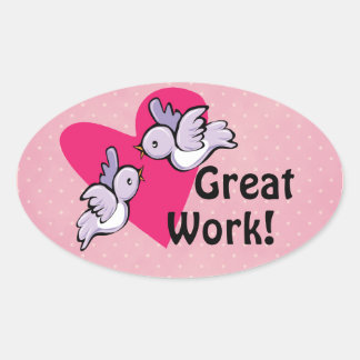 Great Work Reward Stickers