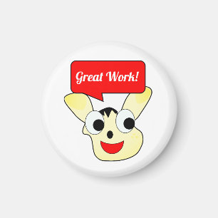 Great Work Stickers Magnet