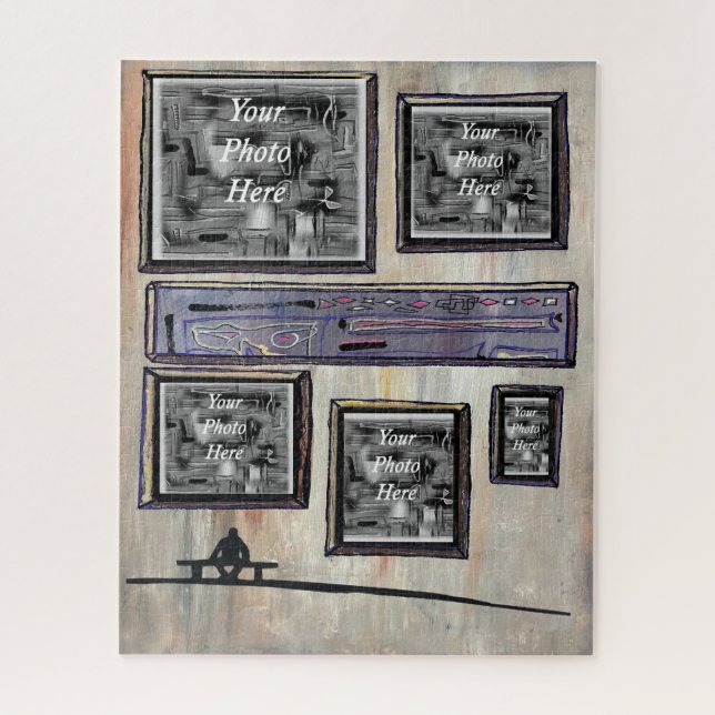 Great Works at the Museum - Personalised Jigsaw Puzzle (Vertical)