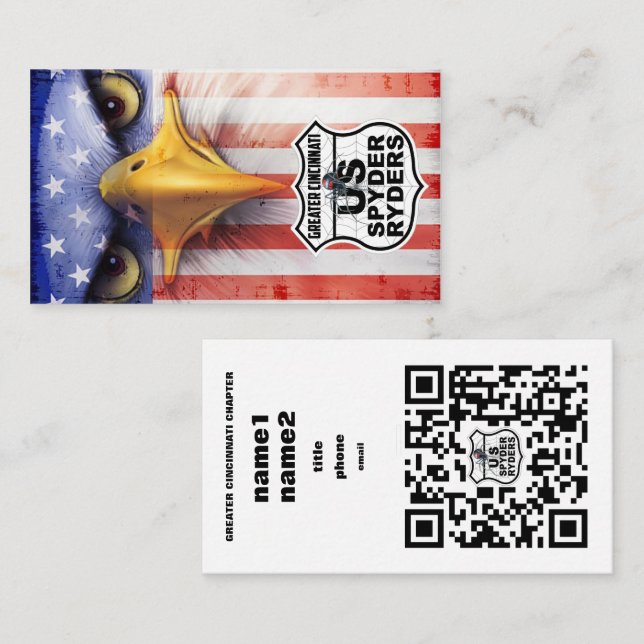 Greater Cincinnati Chapter - Business Cards (Front/Back)