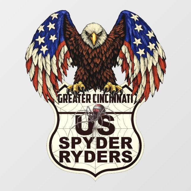 Greater Cincinnati Chapter - Decal Eagle Logo (Sheet)
