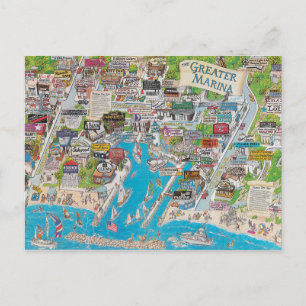 Greater Del Rey - By Sharon Postcard