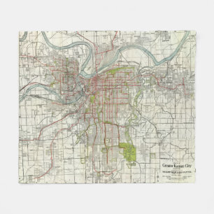Greater Kansas City Fleece Blanket