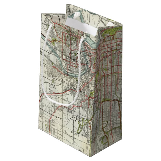 Greater Kansas City Small Gift Bag (Back Angled)