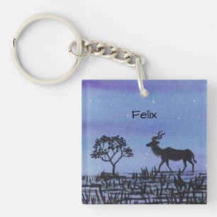 Greater Kudu Key Ring