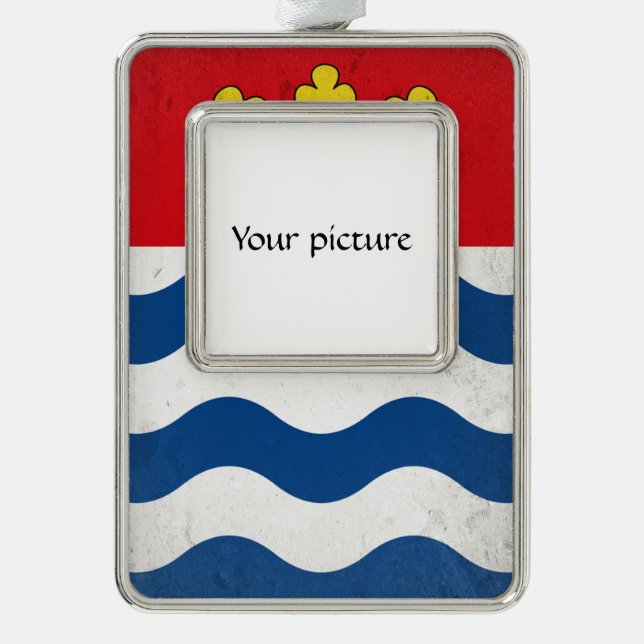 Greater London Silver Plated Framed Ornament (Front)