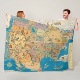 "Greater!" Los Angeles and the United States Fleece Blanket