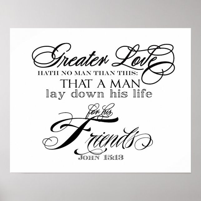 Greater Love Poster (Front)