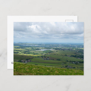 Greater Manchester From Blackstone Edge Postcard