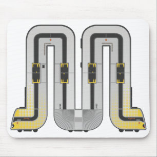 Greater Manchester Metrolink tram GMPTE Mblem Mouse Pad