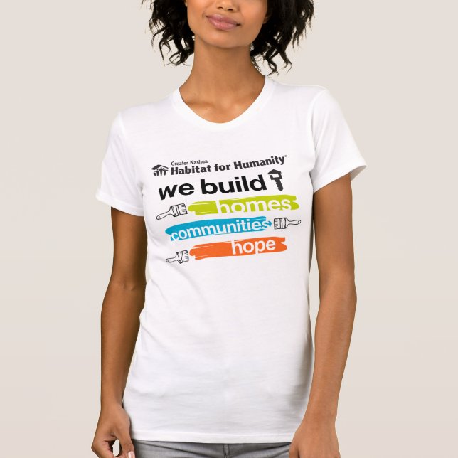 Greater Nashua Habitat Slim Fit Build T-shirt (Front)