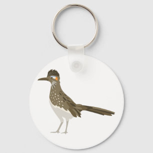 Greater Roadrunner Key Ring