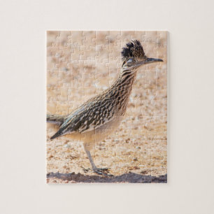 Greater Roadrunner Portrait Jigsaw Puzzle