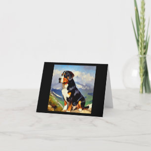 Greater Swiss Mountain Dog Card