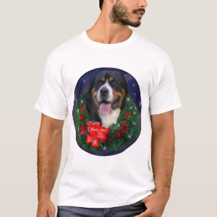 Greater Swiss Mountain Dog Christmas Gifts T-Shirt