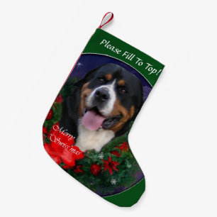 Greater Swiss Mountain Dog Christmas Small Christmas Stocking