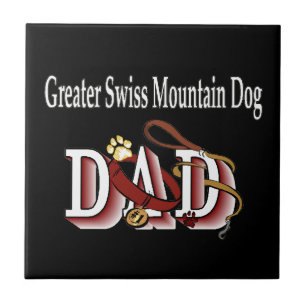 Greater Swiss Mountain Dog Dad Tile