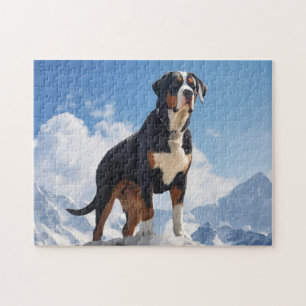 Greater Swiss Mountain dog Jigsaw Puzzle