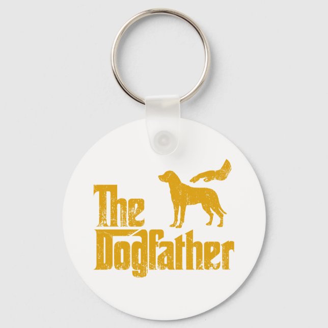 Greater Swiss Mountain Dog Key Ring (Front)