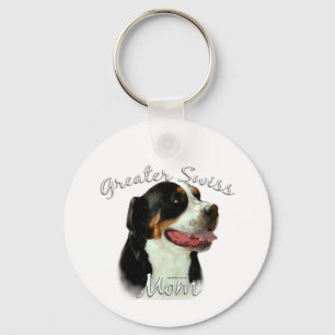 Greater Swiss Mountain Dog Mum 2 Key Ring