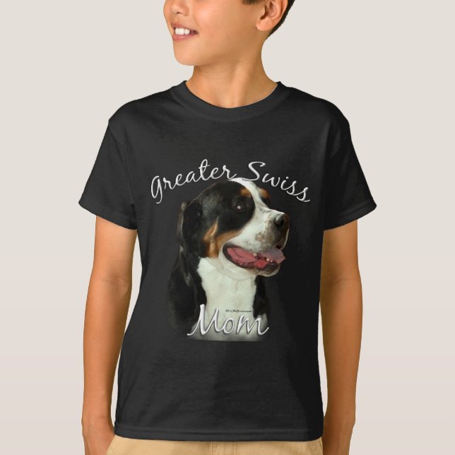Greater Swiss Mountain Dog Mum 2 T-Shirt (Front)