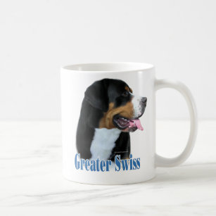Greater Swiss Mountain Dog Name Coffee Mug