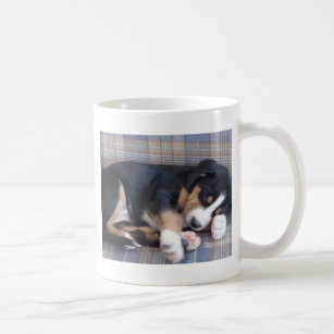 greater swiss mountain dog puppy coffee mug