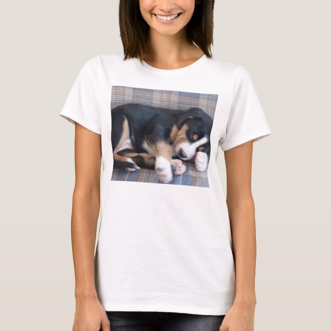 greater swiss mountain dog puppy T-Shirt (Front)