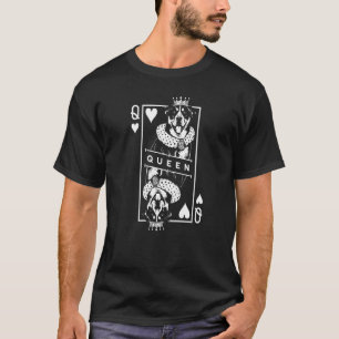 Greater Swiss Mountain Dog Queen Of Hearts Card Po T-Shirt