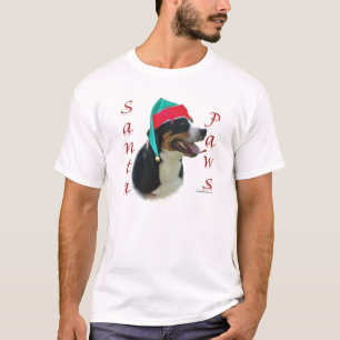 Greater Swiss Mountain Dog Santa Paws T-Shirt