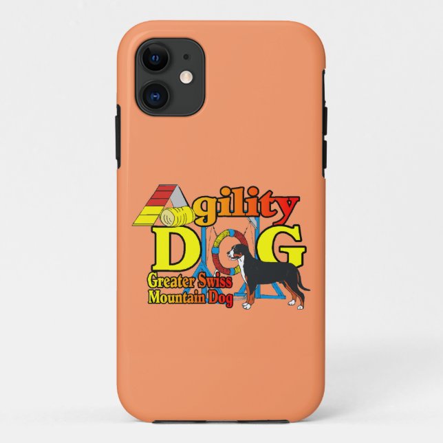 Greater Swiss Mtn Dog Agility Case-Mate iPhone Case (Back)