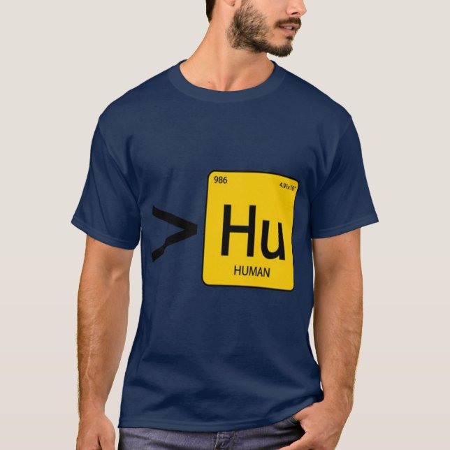 Greater Than Human T-Shirt (Front)