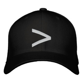Greater Than Sign Hat