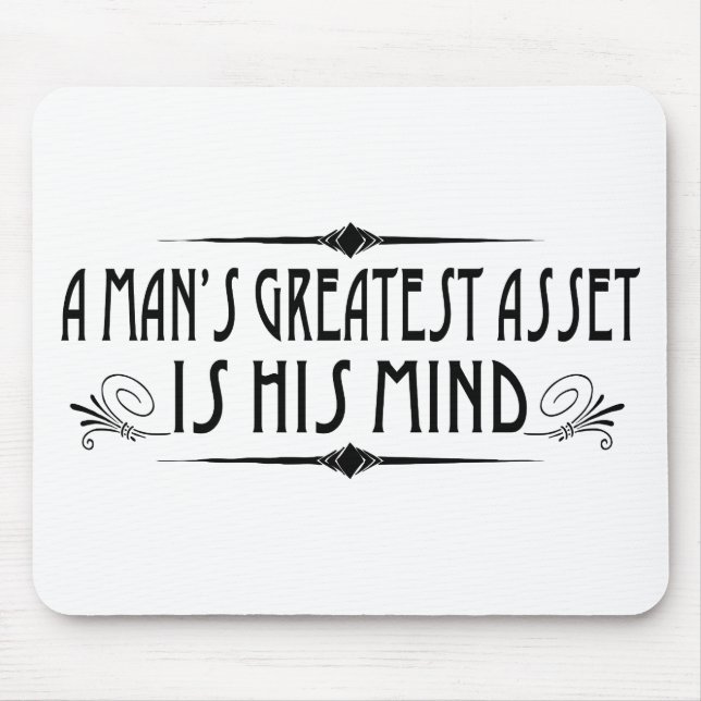 Greatest Asset Mousepad (Front)