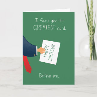 GREATEST birthday card