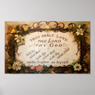 Greatest Commandment Poster