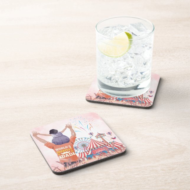 Greatest Dad Circus Coaster (Right Side)