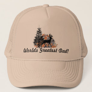 Greatest Dad Deer Trucker Hat