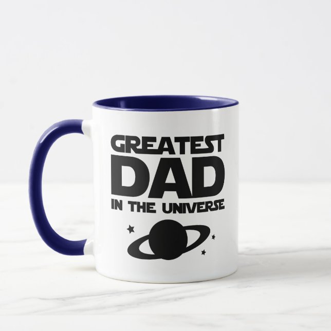 Greatest Dad In The Universe Coffee Mug (Left)