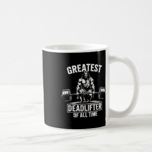Greatest Deadlifter Of All Time Jesus Coffee Mug