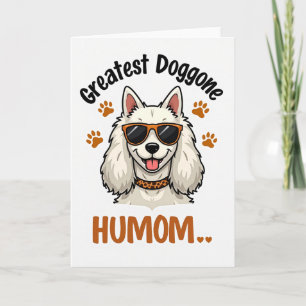Greatest Dog Mum Illustration Card