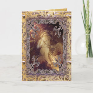 Greatest Gift Victorian Holiday Card