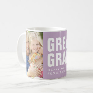 Greatest. Grandma. Mother's Day Photo Coffee Mug
