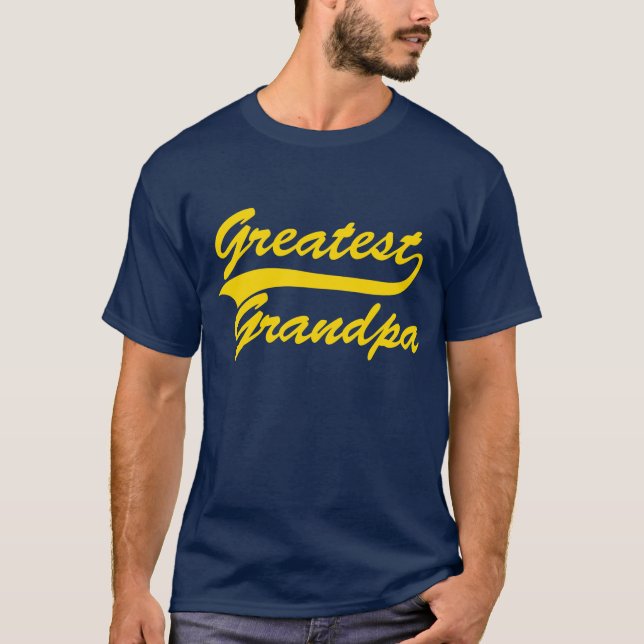 Greatest Grandpa T-Shirt (Front)