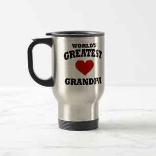 Greatest Grandpa Travel Mug