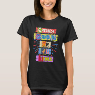 Greatest Grandude Of All Time GOAT World's Best Cu T-Shirt