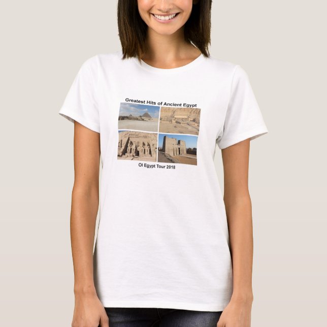 Greatest Hits of Ancient Egypt Oriental Institute T-Shirt (Front)