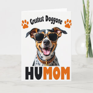 Greatest Humom Doggone Pet Card