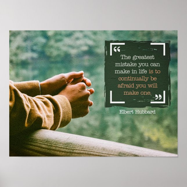 Greatest Mistake In Life Poster (Front)